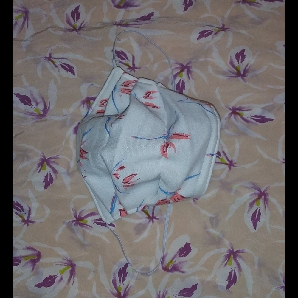 Acacia Bird of Paradise custom cloth face mask bop swimwear - Picture 2 of 6